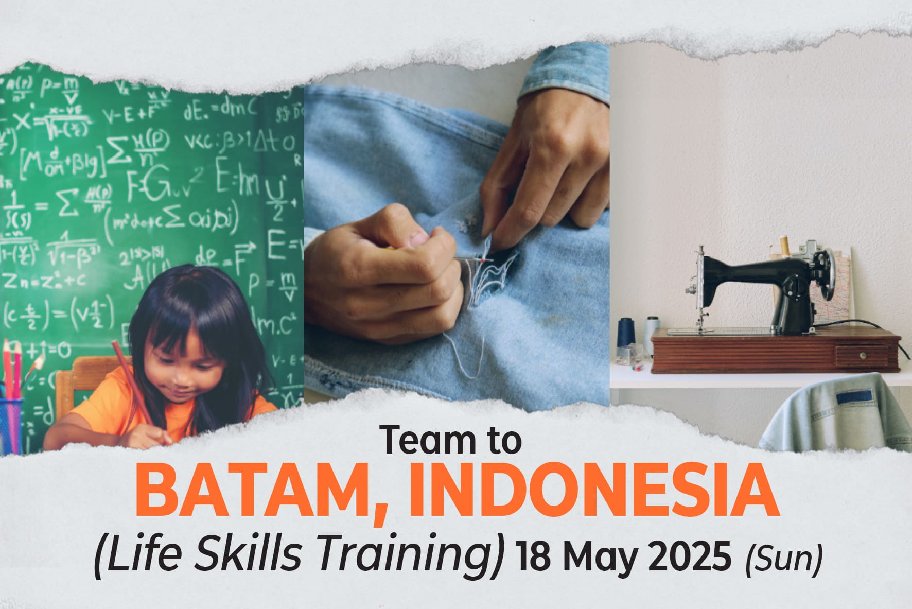 Team to Batam, Indonesia (Life Skills Training)