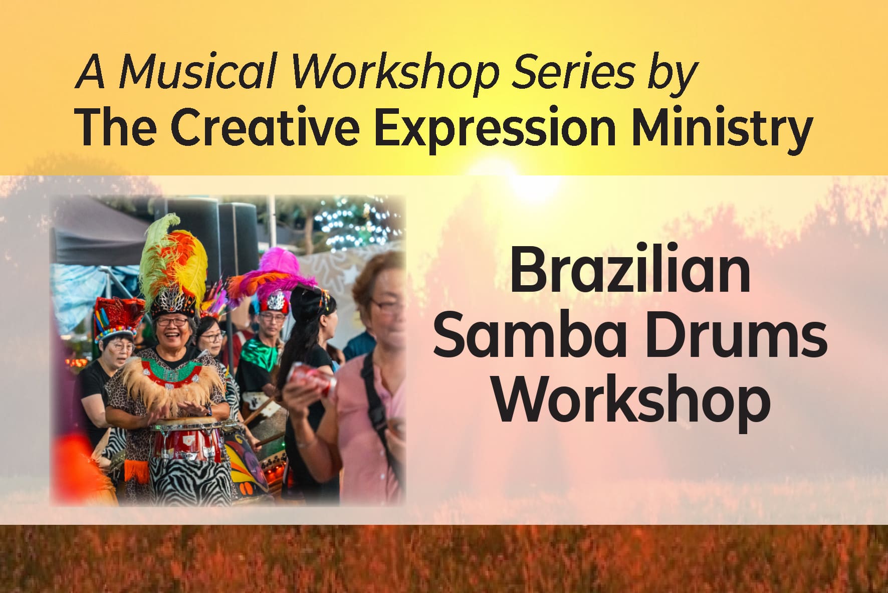 Brazilian Samba Drums Workshop