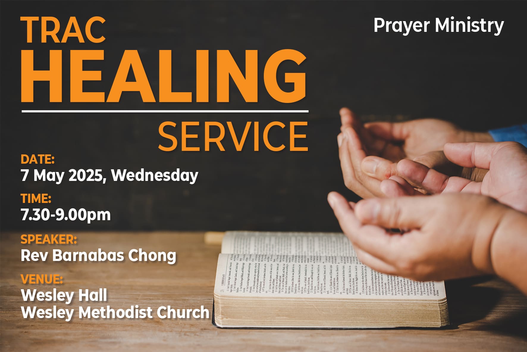 TRAC Healing Service