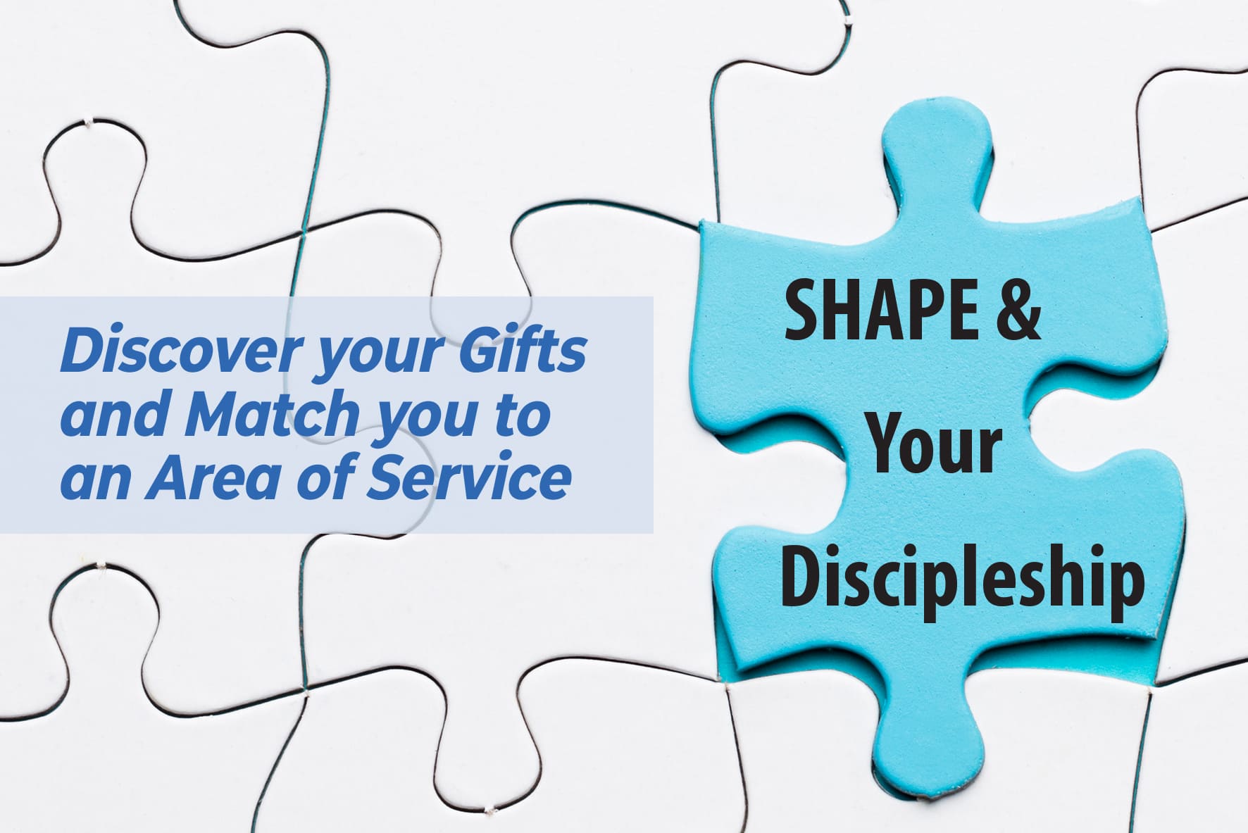 SHAPE & Your Discipleship