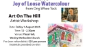 Art On The Hill - Artist Workshop